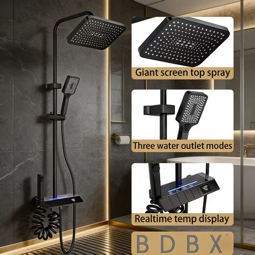 Mattschwarz led digital - mattschwarz,