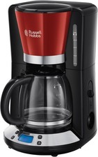 RUSSELL HOBBS Colours Plus+ Flame Red Kaffeemaschine 24035-56 10 Tassen 1100W