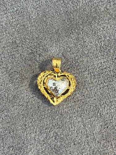 18k gold anhänger herz - 18k,