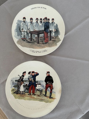 Set mit vintage tellern - mit, 2