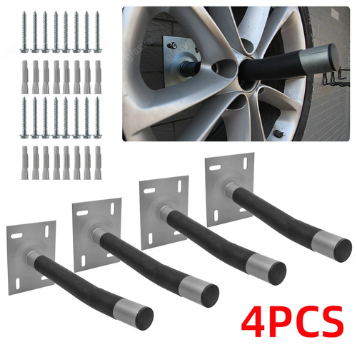 Autoreifen wandhalter - 4x,
