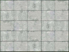 BUSCH 7412 (32,02€/m²) Betonplatten 2 Dekorplatten, 210 x 148 x 0,6 mm