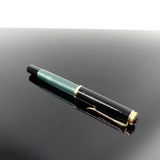Pelikan R400 Rollerball schwarz/grün gestreift