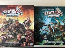 CMON: Zombicide: Black Plague + Wulfsburg + Hero Box 1 + Benson (DE) - neuwertig