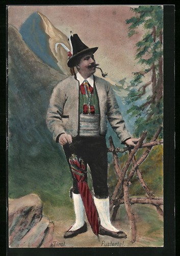 Tiroler volkstracht aus - tiroler,