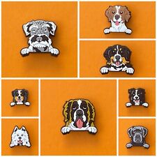 XL Schuhstecker/Shoe Charms HUND/BERNER/SCHNAUZER/BORDER COLLIE/AUSTRALIEN SHEP