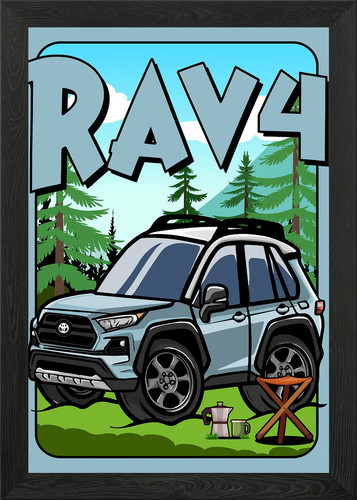 Rav4 cartoon abenteuer - rav4,