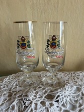 2 St. Biergläser Tulpe Motief