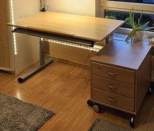 PAIDI Schülerschreibtisch Marco 2 mit Schubkastenauszug Plus