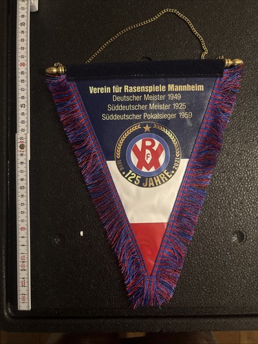 Wimpel vfr mannheim 125 - mannheim, jahre
