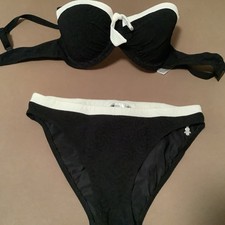 Opera, Hochpreisiger Bikini, Neu, 40 Schwarz