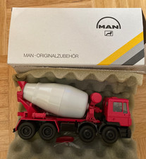 MAN Betonmischer LKW rot in 1:50 von CONRAD Nr.6164 OVP
