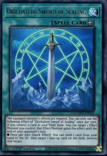 Orichalcos schwert der - orichalcos,