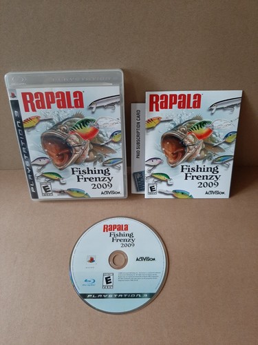 Rapala fishing frenzy 2009 ps3 - rapala,
