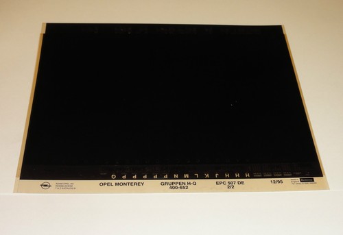 Microfich ersatzteilkatalog - microfich,