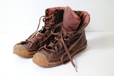 DIESEL Magnete Exposure High Sneaker aus Leder – Gr. 40 Vintage