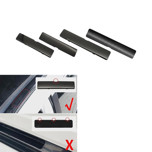 Schwarze abs dachreling - schwarze, kappe