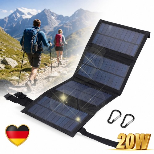 Outdoor solarpanel faltbar - outdoor, usb