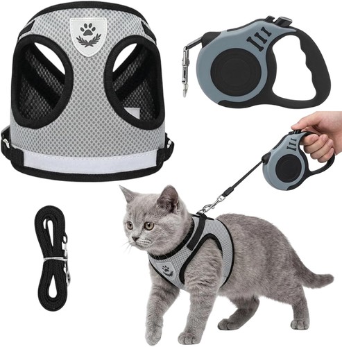 Katzen geschirr set mit - set, leine