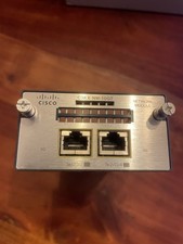 Cisco C3KX-NM-10GT 10 Gigabit Ethernet Network Module for Catalyst 3750-X/3560-X