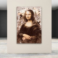Leinwandbild Mona Lisa Pop Art
