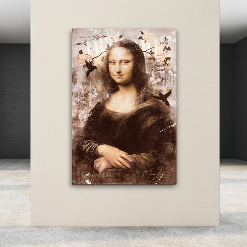 Leinwandbild mona lisa pop art - pop,