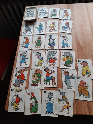 Antikes kartenspiel komplett - kartenspiel,
