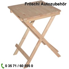 Holz Klapptisch Gartentisch Beistelltisch Camping Couch Sofa Tisch klappbar a*