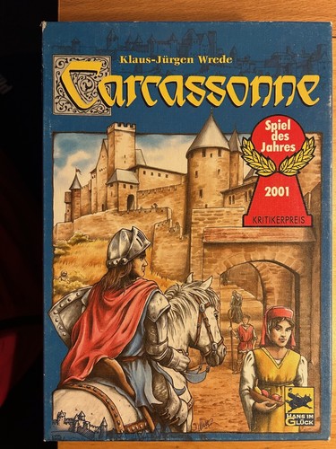 Carcassonne drei seltene - carcassonne,