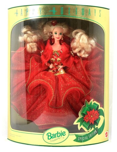Mattel holiday barbie 1993 - mattel,