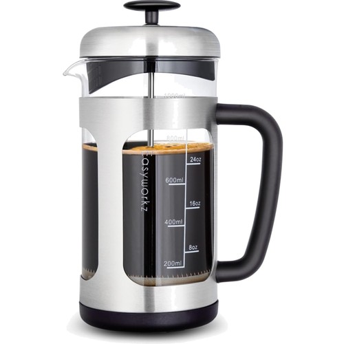 Kaffeepresse edelstahl 1000ml - kaffeepresse,