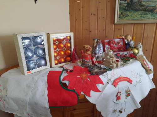 Konvolut von weihnachtsdeko - konvolut,
