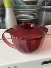 Tupperware Mikrowelle Microplus Microcook 1l Kanne Rot