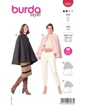 Burda 6063 Misses' Capes