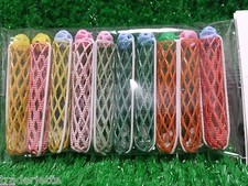 (0,89€/Stück) FILIGRANWICKLER 10 mm 10-er Packung bunte Lockenwickler NEUWARE