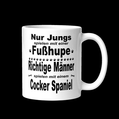 Cocker spaniel tasse mug nur - spaniel,