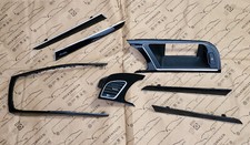 7 Teilig ORIGINAL AUDI A4 A5 Dekor Satz Zierleisten 8K0863305P1LQ klavierlack