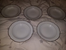 Teller tief mit Goldrand