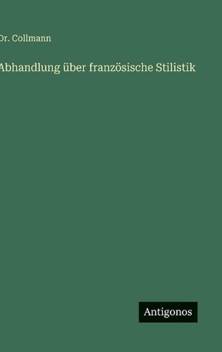 Abhandlung ber franzsische