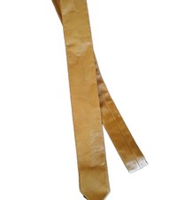 Echtleder Krawatte komplett