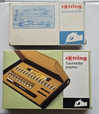 Rotring Graphos & Rotring Zirkelbesteck RP, Gebraucht Guter Zustand!