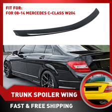 Black Trunk Spoiler Wing For