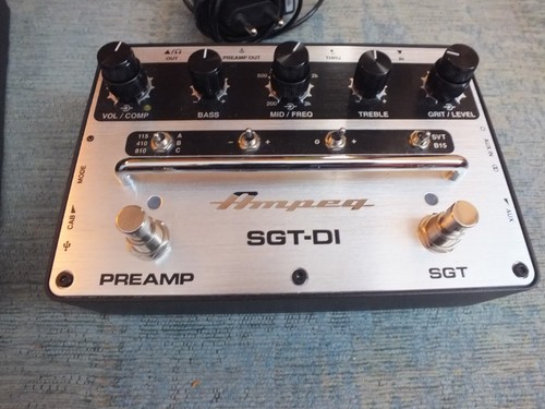 Ampeg sgt bass preamp - ampeg, di