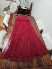 Neu - Ever Pretty - Elegantes Abendkleid - Viel Tüll Spitze - Bordaux - Gr. 52