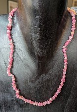 Rosa Turmalin Splitterkette /