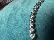 Tennis Armband Zirkonia Silber