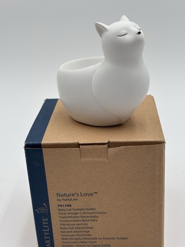 Partylite cat tealight candle - cat,