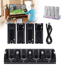 4PCS Ladegerät für Wii