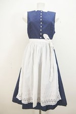 Alphorn Vintage Dirndl blau