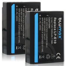 2x Blumax Akku für Canon